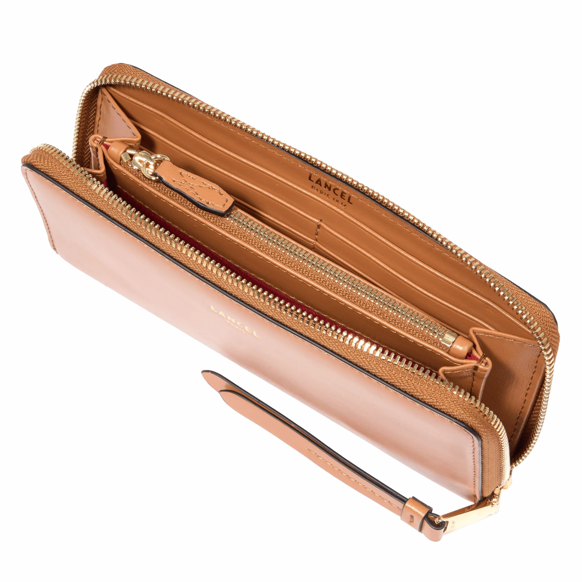 Femme Lancel LONG ZIP AROUND WALLET