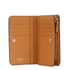 Femme Lancel Portefeuille rectangulaire compact zippé