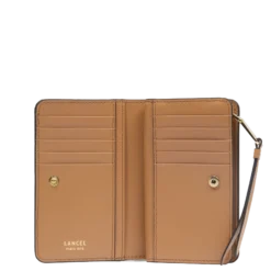 Femme Lancel PORTEFEUILLE RECTANGULAIRE COMPACT ZIPPE