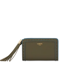 Femme Lancel Portefeuille rectangulaire compact zippé