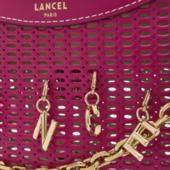 Femme Lancel SAC ZIPPE M DOUBLE PORTE AVEC CHARMS